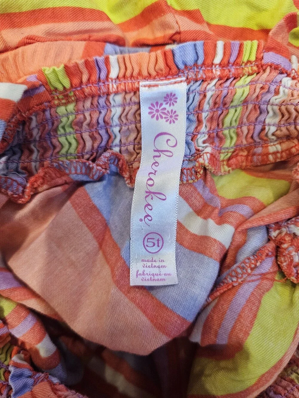 Set Of Girls Summer Clothes- 5T And 5/6